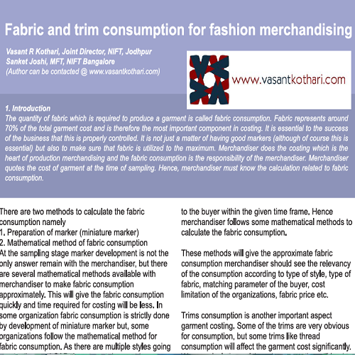 RawMaterialConsumption