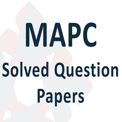 00 MAPC Solved Question Papers